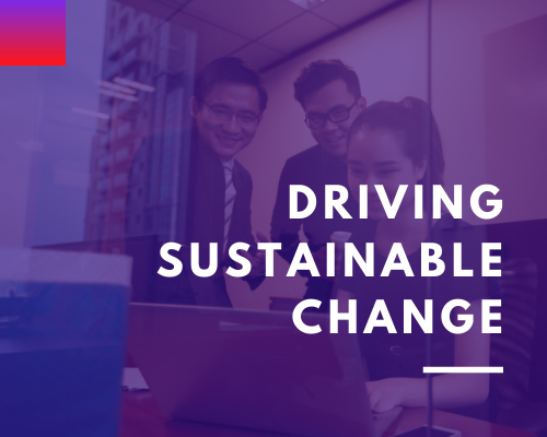driving sustainable change